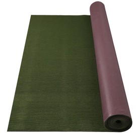 Grefinity Marine Carpet,6 FT x 18 FT Olive Green Indoor Outdoor Carpet 0.2" Thick with Water-Proof TPE Backing, Non-Slide for Home, Patio, Porch, Deck