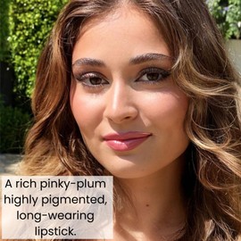 nude envie lipstick miracle - Certified Vegan Lipstick Paraben Cruelty, Paraben Free - Pinky-Plum Highly Pigmented, Long Wearing Lipstick (Miracle)