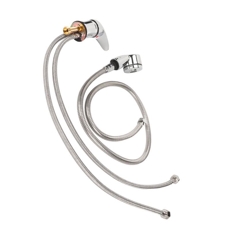 Shampoo Bed Faucet Kit Ceramic Valve Good Sealing Hot Cold