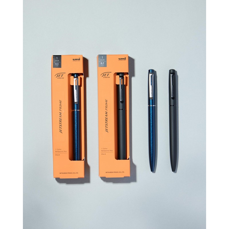 Mitsubishi Pencil SXK350007.24 Permanent Ballpoint Pen, Jet Stream Prime, Spinning