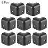 sourcing map Pack of 8 Speaker Corner Protectors Cabinet Corner
