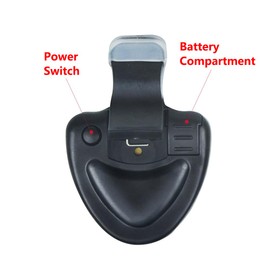 1 x Fishing Bite Alarm Clock Electronic LED Light Fish Bite Sound Alarm Bell Easy Clip On Fishing Rod Tool