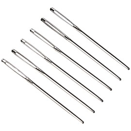 Prym Embroidery Needles Tapestry Blunt Point No. 14 Silver col with Gold Eye 1.90 x 60 mm