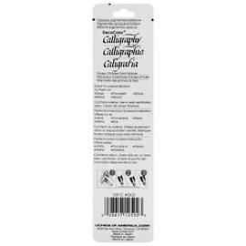 Uchida 125-C-GLD Marvy Chisel Point Pen Tip Calligraphy Paint Marker, Gold