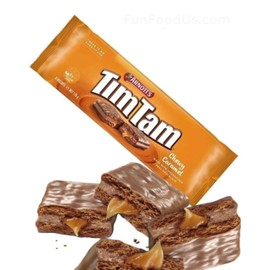 Tim Tam Delicious Gooey Chewy Caramel Cente (Pack of 3 x 175g EA) Chocolate Cookie Biscuits, Full Size Aussie Made & Loved ...