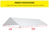 10 x 20 Ft Carport Replacement Canopy Cover Garage Top