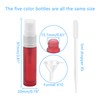 Newzoll 10Pcs 10ml (1/3oz) Frosted Glass Spray Bottles with 10