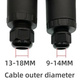 NEW SUN 7 Pin RV Blade Trailer Wiring Harness Connector, 7 Way Trailer Plug Truck Vehicle Side Female End Socket, Heavy Duty for Trailer Tow Hitch RV Truck Pickup, Upgrade Waterproof Sealed
