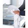 Simpli-Magic 79374 Flour Sack Kitchen Towels, Pack of 14, White,