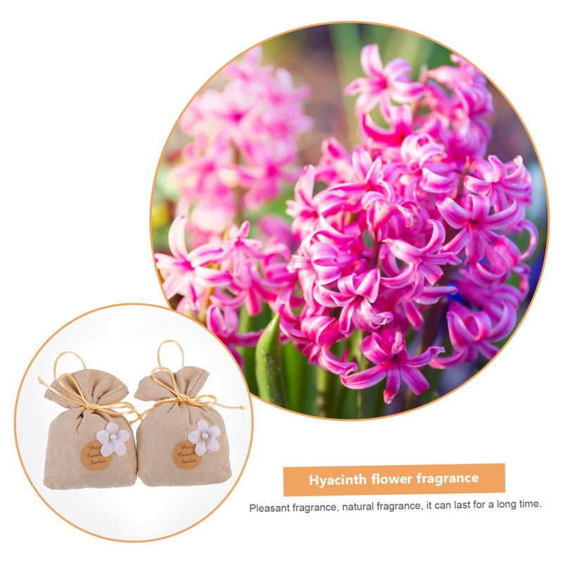NOLITOY 2pcs Fresh Scent Sachets Aromatherapy Bags for Wardrobe Elegant