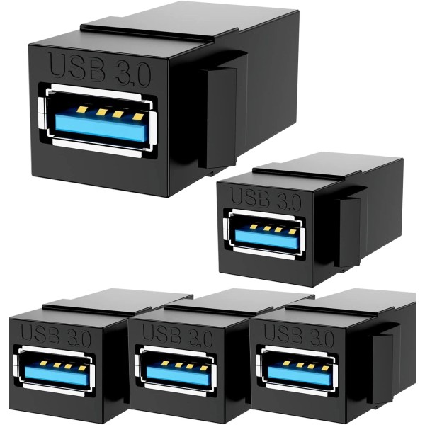 PANPEO USB 3.0 Keystone Jack Insert, Jack,USB to Adapters...