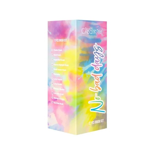 Brochas Maquillaje No Bad Days - Beauty Creations 12 Pzas