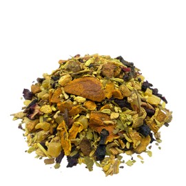 Spice Tea Turmeric Cassis with Ginger Currant Turmeric Flavour Spicy Fruity Berry Fruity Fresh Bottled