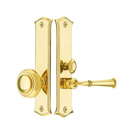 Deltana SDL688U3 Storm Door Latch; Classic; Mortise Lock; Bright Brass Finish
