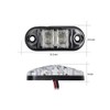 ShuoHui 4 x LED 12 V to 24 V White