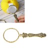 3X Retro Magnifying Glass Elderly Kids Handheld Magnifier for Reading