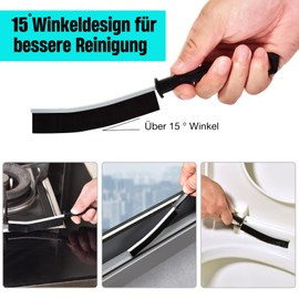 Linkgood Linkgood Hartborsten Eckenreinigungsbrste, 6 Stck Spaltreinigungsbrste Reinigungsbrste fr Bad/Kche/Wand/Tr, Fugenbrste fr Fliesenb?den/Tastatur/Gleitschiene, Tiefenreinigung fr Fenster