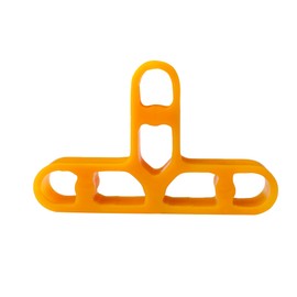 Tile Leveling System 8mm Ceramic Clips Bathroom Spacer Driveway Plate Spacer for Concrete Floor 5/16" Yellow