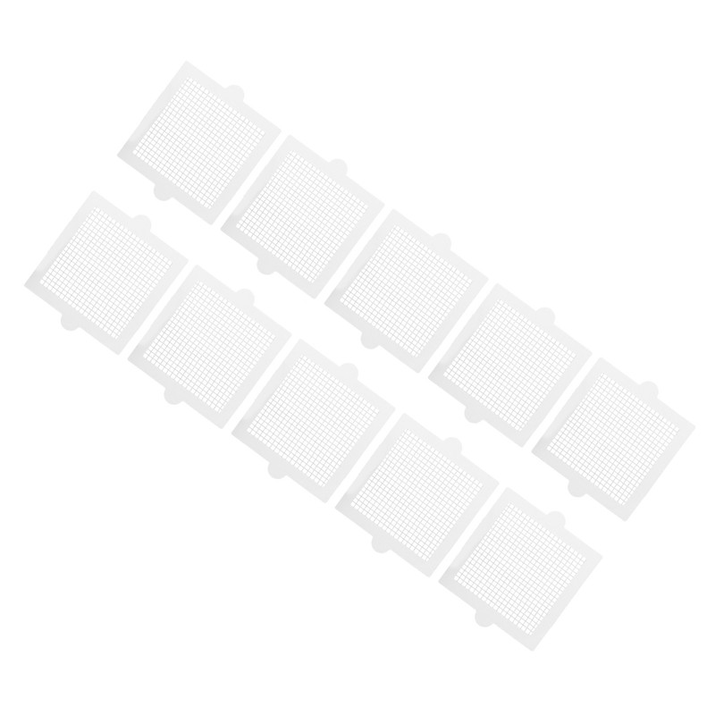 10pcs Disposable Hair Catchers Multipurpose Efficient Quadrate Waterproof Strong Adhesive