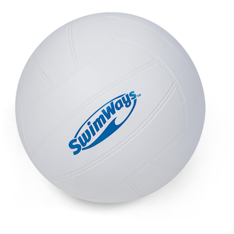 SwimWays Plastic Multi-Sport Volleyball Set, Includes 2 Bases, 1 Net,