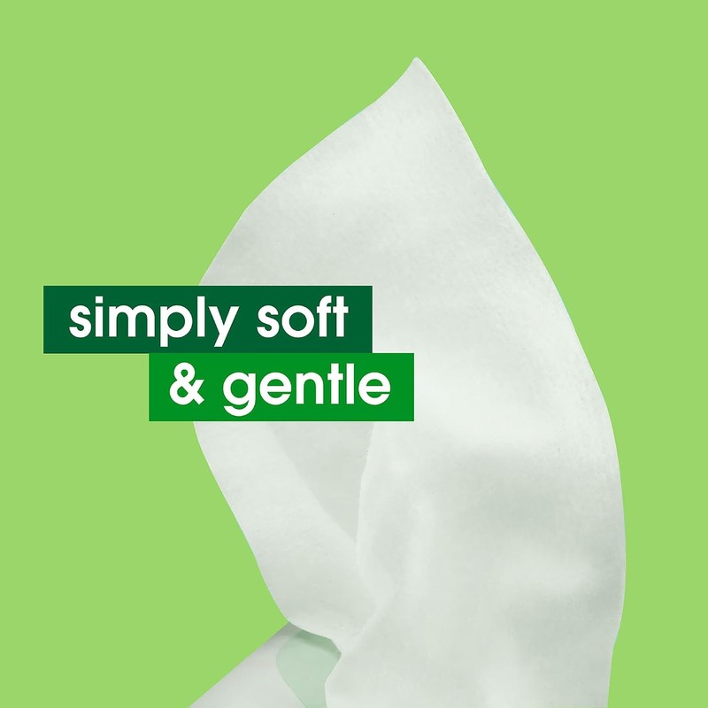 Simple Facial Wipes, Micellar, 25 ct
