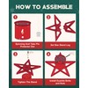 GuuG Real Christmas Tree Stand Base - Live Trees Small
