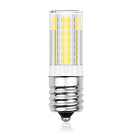 TZHILAN Kei D28x Kel 2816x Refrigerator Bulb 3W, Frigidaire Bulb Replacement Refrigerator Kei D28x 5304522314 5304517886 E17 Led, Daylight White 5000K, 1-Pack