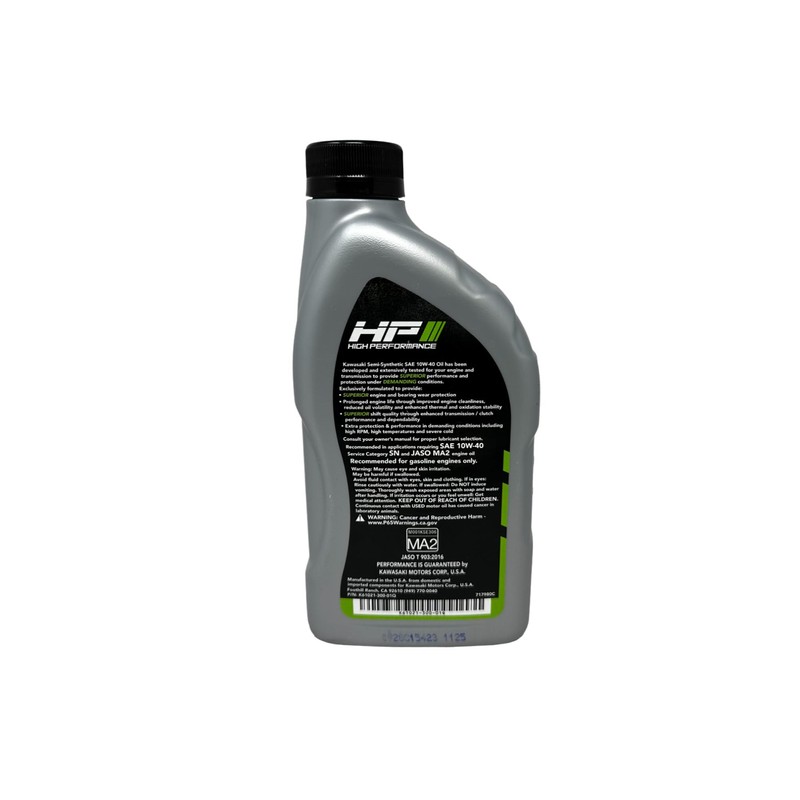 Cyclemax Semi Synthetic Oil Change Kit compatible with 2024 Kawasaki