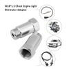 Oxygen Sensor Adapter, 2Pcs 45mm M18*1.5 Universal Check Engine Light