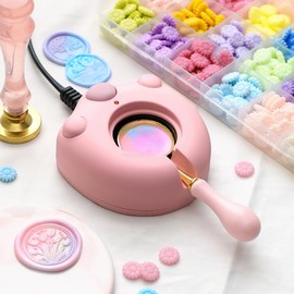 Metallic Green Wax Seal Beads for Wax Seal Stamp Sealing Wax Stamp Maker Sunflower Christmas Green Sealing Wax Beads for Wedding Invitations Envelopes Cards Christmas Wax Seal (Metallic Green)