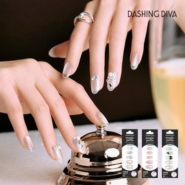 M] Dashing Diva 26 Ribbon Bloom Shaped Nail 3-Piece Set
