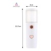 Importeek Difusor Humidificador Facial Sanitizante Recargable Portatil