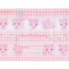 myu-kurudori-mi- Lunch Drawstring bag 2 Piece Set (Check)