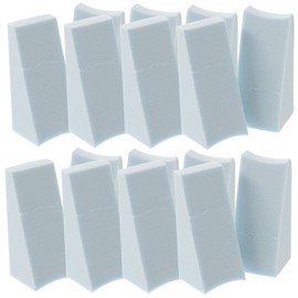 Baluue 24pcs Professional Nail Art Sponge Block Soft Nail Art Sponges Gradient Manicure Makeup Applicator Portable Manicure Tool