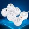 Power Strip Deformation 5 Concave Jack 10A with Power Indicator