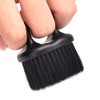 Beavorty 2pcs Barber Fade Brush Knuckle Brush Beard Brush Neck