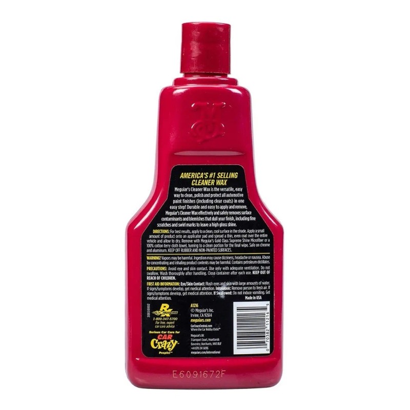 Meguiar´s Cera Limpiadora Liquida A1216s