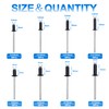 420pcs Pop Rivets, BESTYCHAO 8 Sizes Aluminum Blind Rivets, M3.2