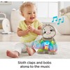 Fisher-Price Linkimals Learning Toy Smooth Moves Sloth with Interactive Music