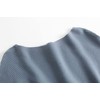 Bichingda Suéteres de punto para mujer, cuello barco, mangas de