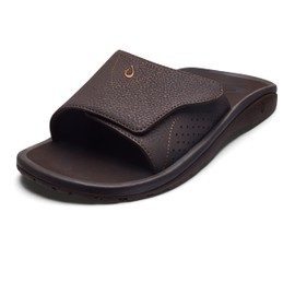 OLUKAI Nalu Slide Dark Java/Dark Java 10