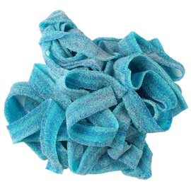 Blueberry Sour Belts, 1 Pound Bulk Bag, The Hampton Popcorn & Candy Company