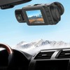 2in Dash Cam Camera 3 Lens DC12 to 24V 1920x1080P