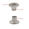 316 Stainless Steel Boat Floor Deck Drain Scupper 46x22.5mm for
