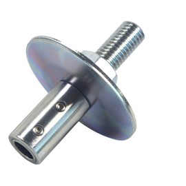 LINE10 Tools Machine Adapter Grinder Extension - 5/8" Thread, Fits 1/2" or 5/8" Arbor, Converts Bench Grinder into Buffing Machine for 8-Inch Airway Buffing Wheels