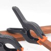 JKG® 6 x Spring Clamps Heavy Duty - Nylon Plastic