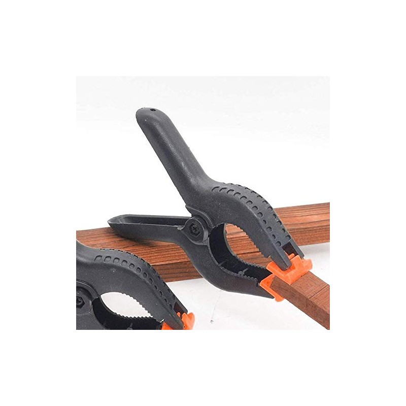 JKG® 6 x Spring Clamps Heavy Duty - Nylon Plastic