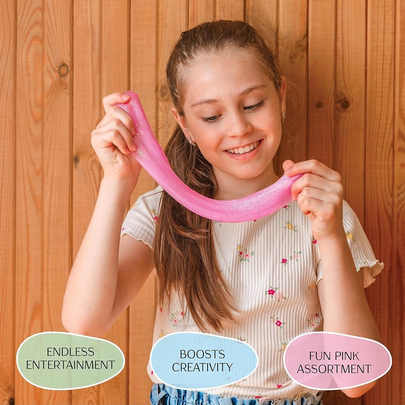 Pink Putty Set Goody Putty Toy for Girls Pink Fidget