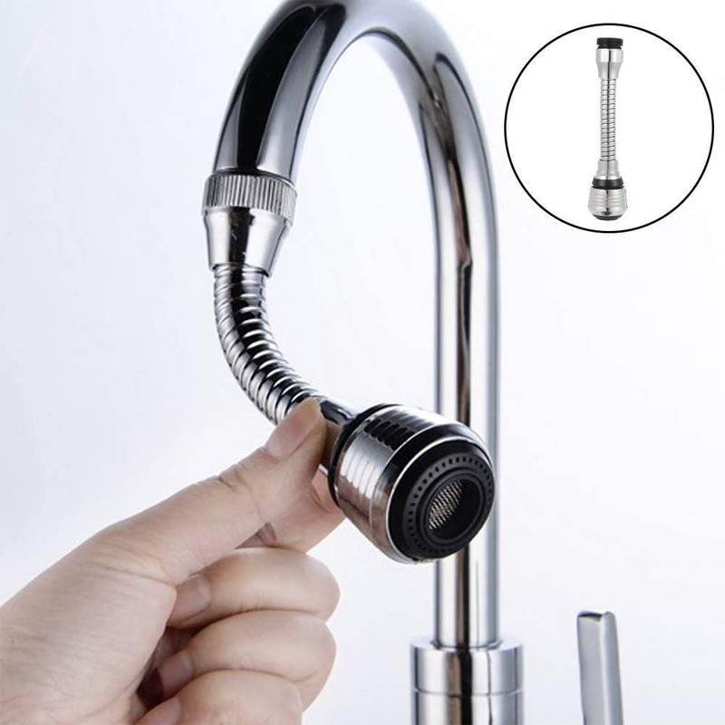 Universal Faucet Extension, Kitchen Faucet Extender, Kitchen Tap Extension, Flexible
