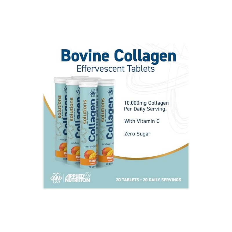 Applied Nutrition Solutions Collagen Effervescent Tablets – Collagen with Vitamin
